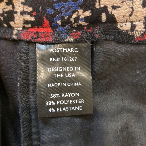 Postmarc Men's Patterned Shorts , Size 34 - Picture 6 of 6